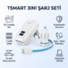 Tsmart 3in1 Şarj Seti, Seyahat Şarjı, Araç Şarjı ve Android uyumlu Şarj Kablosu Birada