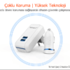 Tsmart 3in1 Şarj Seti, Seyahat Şarjı, Araç Şarjı ve Şarj Kablosu Birada