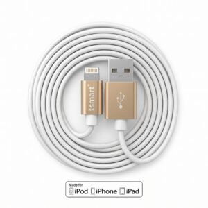 g0 TSMART Apple MFi Lisanslı iPhone Şarj Kablosu | Hızlı Şarj & Veri Aktarım | Dayanıklı Lightning Data Kablosu | iPhone 14/13/12/11/XR/XS/8 Uyumlu