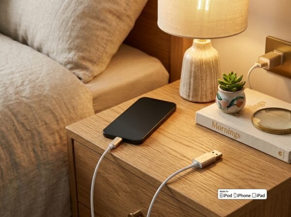 g1 TSMART Apple MFi Lisanslı iPhone Şarj Kablosu | Hızlı Şarj & Veri Aktarım | Dayanıklı Lightning Data Kablosu | iPhone 14/13/12/11/XR/XS/8 Uyumlu