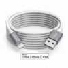 m1 TSMART Apple MFi Lisanslı iPhone Şarj Kablosu | Hızlı Şarj & Veri Aktarım | Dayanıklı Lightning Data Kablosu | iPhone 14/13/12/11/XR/XS/8 Uyumlu