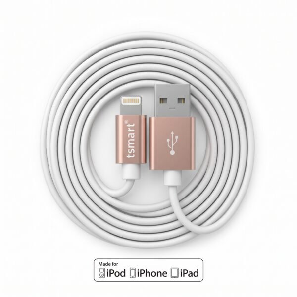 r1 TSMART Apple MFi Lisanslı iPhone Şarj Kablosu | Hızlı Şarj & Veri Aktarım | Dayanıklı Lightning Data Kablosu | iPhone 14/13/12/11/XR/XS/8 Uyumlu