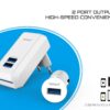 Tsmart 3in1 Şarj Seti, Seyahat Şarjı, Araç Şarjı ve Şarj Kablosu Birada