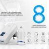 Tsmart 3in1 Şarj Seti, Seyahat Şarjı, Araç Şarjı ve Şarj Kablosu Birada