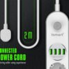 Tsmart Akım Korumalı Akıllı Priz 4USB Port